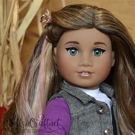 American Girl Makeup Doll Removable Eyebrow Decals Temporary Etsy
