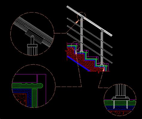 Concrete Stair Sections Cad Files Dwg Files Plans And Vrogue Co