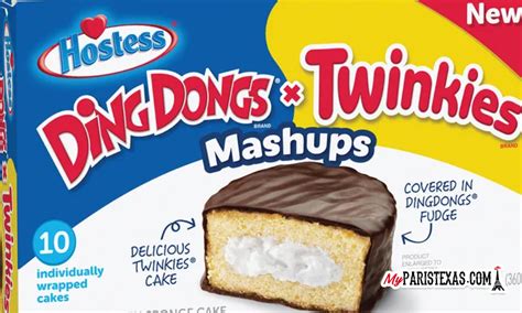 Ding Dongs X Twinkies Mashups Combines Two Iconic Treats Myparistexas