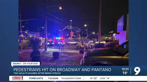 Tpd Two People Hospitalized After Pedestrian Crash