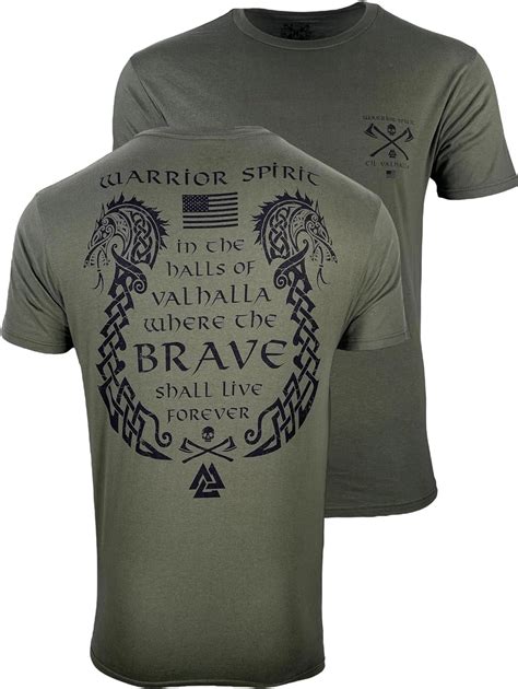 Howitzer Style Mens T Shirt Warrior Victory Military Grunt Mfg Xl