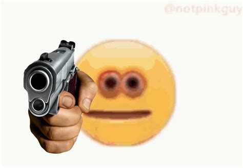 Cursed Emoji Gun Cursed Emoji Gun Angry Descubre Comparte Gifs My
