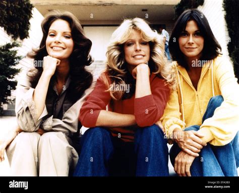 Jaclyn Smith Farrah Fawcett Kate Jackson Charlies Angels 1976