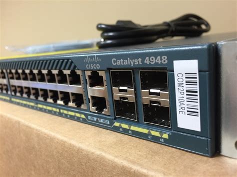 Cisco Catalyst 4948 Ws C4948 S 48 Port Multilayer Gigabit Switch Technobu
