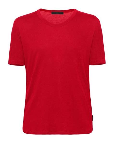 Gucci Short Sleeve T Shirt In Red For Men Lyst