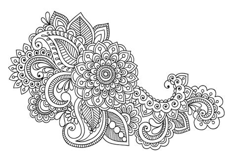 Floral Style Detailed Doodle Doodle Is Art
