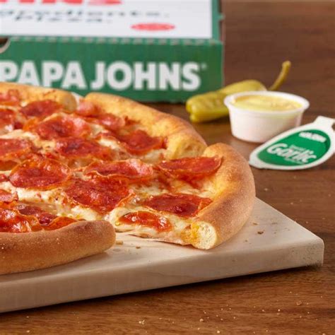 About Papa Johns Pizza Food And Services