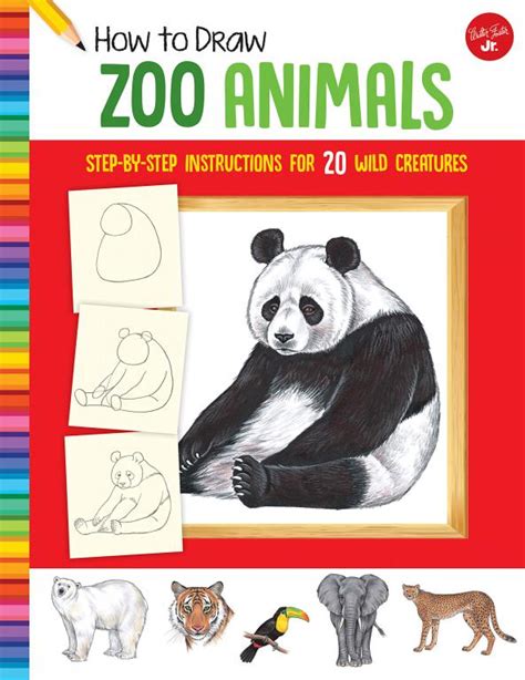 How To Draw Kids Zoo Animals