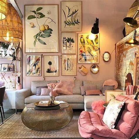 Pro Ideas For Bohemian Living Room In 2020 Met Afbeeldingen Kleine
