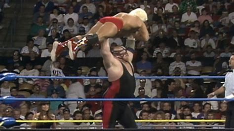 Ric Flair Vs Vader Wcw World Heavyweight Title Match Wcw Clash Of
