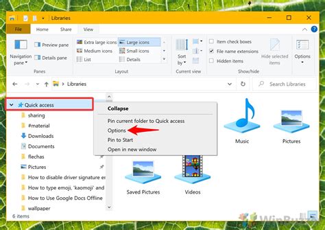 How To Open File Explorer Folder Options In Windows 10 Winbuzzer