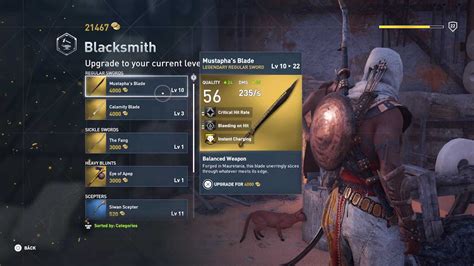 Assassins Creed Origins Get And Improve One Of The Best Weapons And