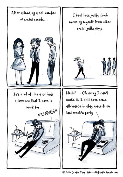 20 illustrations about introverts that are relatable to those who find peace in solitude