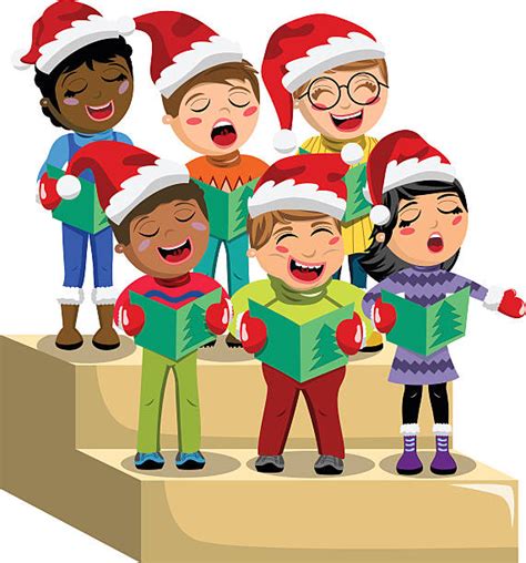 Royalty Free Christmas Carol Clip Art Vector Images And Illustrations