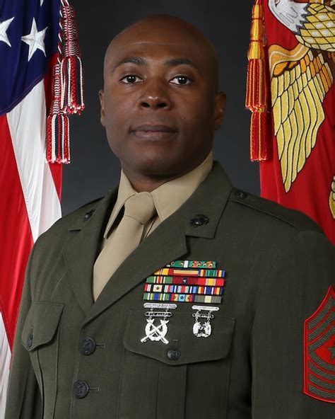 Sergeant Major Miller Daceus 9th Marine Corps District Biography