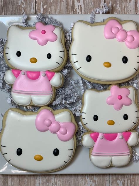Hello Kitty Decorated Cookies Etsy
