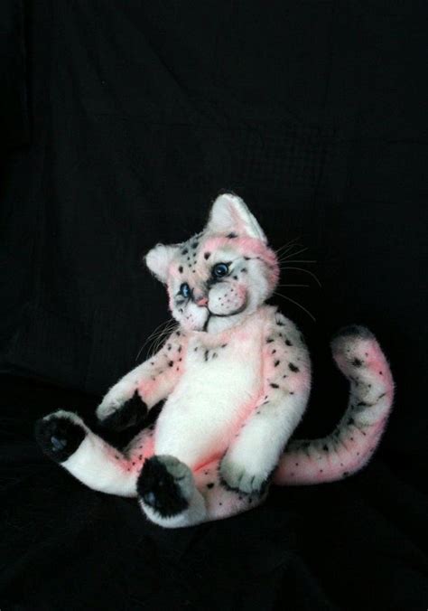 Pink Cat Portrait Fantasy Toy Cat American Shorthair Cat Artist Teddy