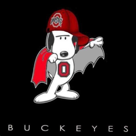 Buckeye Snoopy Ohio State Buckeyes Crafts Buckeye Nation Ohio