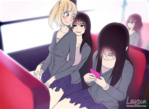 Lewdua ♡ On Twitter Nessie And Alison In The Bus