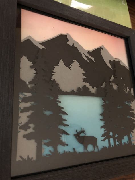 Lighted shadow box by Amy Creasy | Shadow box, Light and shadow, Diy