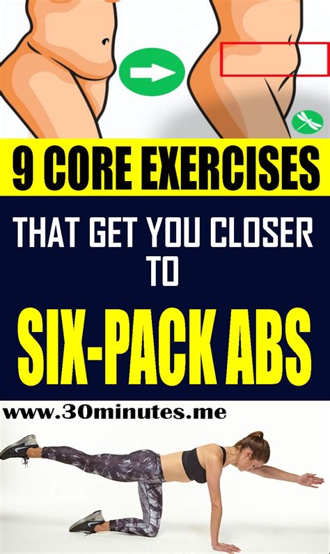 9 Core Exercises That Get You Closer To Six Pack Abs