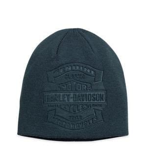 Men S H D Beanies Ideas Knitted Hats Knitting Harley Davidson