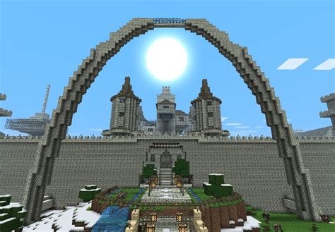 Mega Huge Castle Now With Mob Harvester Minecraft Map