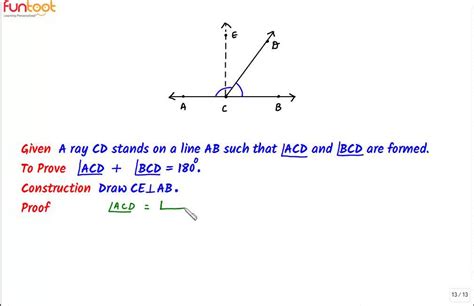 Proofs Based On Pairs Of Angles Theorem And Proofs Sum Of Adjacent