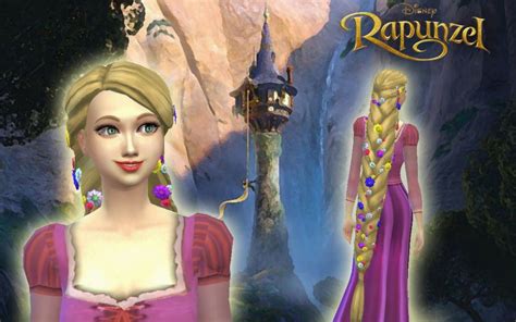 Rapunzel Braid Sims 4 Characters Sims 4 Sims