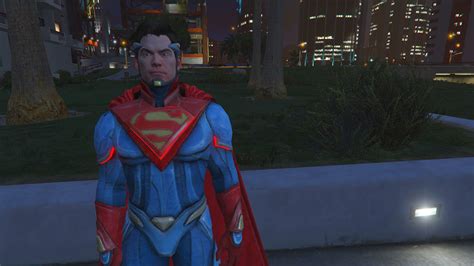 Gta 5 Superman Character New Supeman Skin Powers Mod