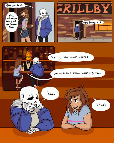 Id Like To Believe Grillby Would Totally Open Up Another Joint On The Surface First Next