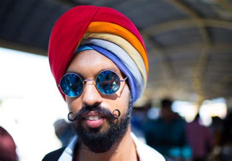 Rainbow Turban Worn At Bangalore Pride R Pics