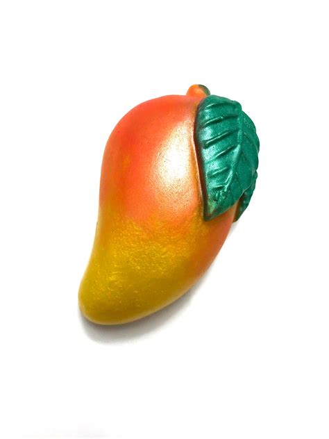 Mango Soap Fruit Shaped Soap Tropical Fruit Ts T For Etsy