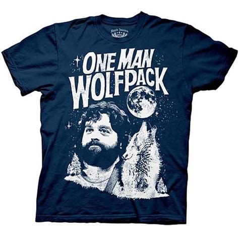 The Hangover One Man Wolfpack T Shirt Entertainment Earth