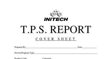 Tps report cover sheet layout is. TPS Report Cover Sheet.pdf - Google Drive