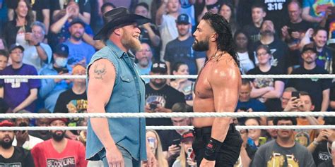 Brock Lesnar Et Roman Reigns Doivent Aux Fans De La Wwe Un Classique à