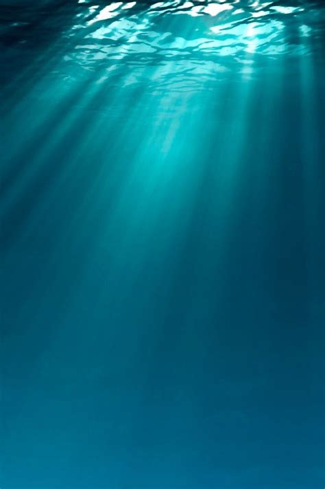 Rays Of Light Ocean Deep Blue Sea Under The Sea