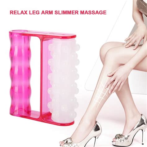 newly handheld full body anti cellulite massage cell roller massager mini wheel ball foot hand