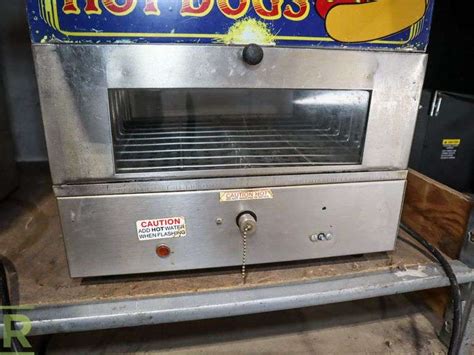 Apw Ds 1a Mr Frank Hot Dog Steamer Roller Auctions