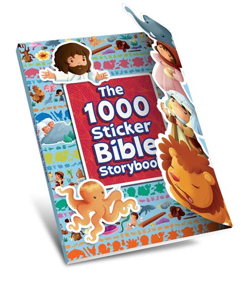The 1000 Stickers Bible Story Book