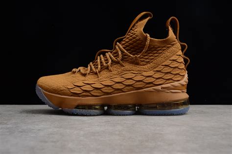 The lebron 15 doesn't offer anything truly groundbreaking in terms of its design, but it's taken existing concepts and improved on nearly everything. Nike Lebron 15 XV Metallic Gold 897648-006 - Men Air Shoes