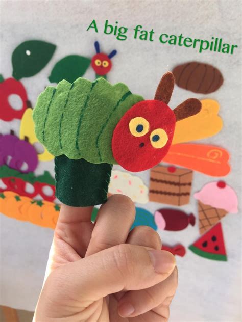 70 kinderbücher wie kleine raupe nimmersatt. Die sehr hungrige Caterpillar Filz Essen Set/Felt Board ...