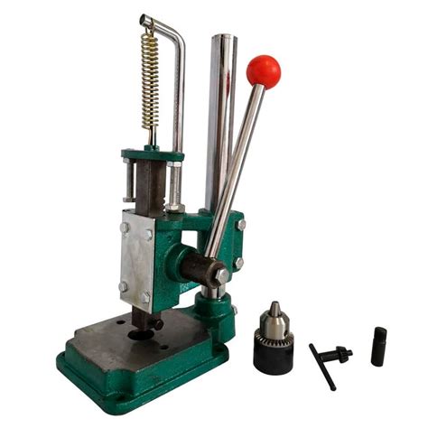 Leather Hole Puncher Hand Punching Machine Heavy Duty Manual Press