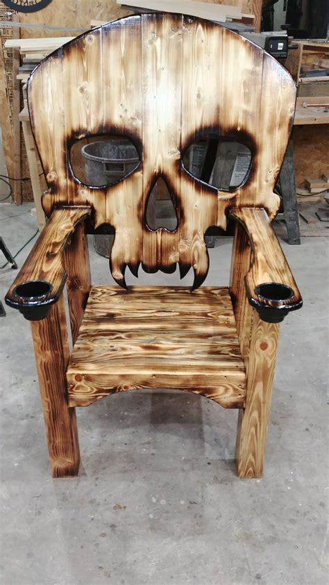 Pin On Potters Skull Chair