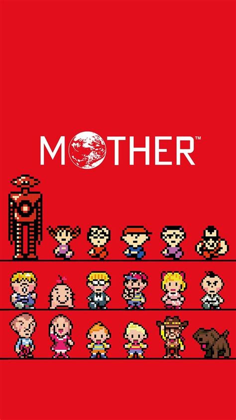 Download Earthbound Mother Logo Fan Art Wallpaper