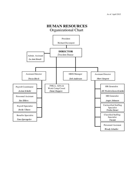 2022 Non Profit Organizational Chart Fillable Printable Pdf And Forms