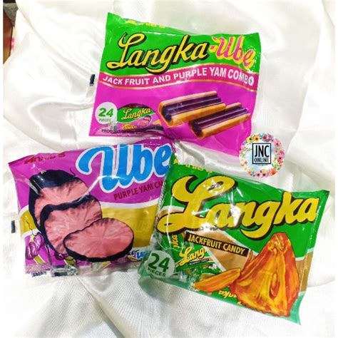 1 Pack Annie Ube Langka Langka Ube Candies 24s Pinoy Og Candies Shopee Philippines