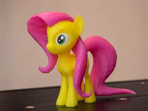 Fluttershy Mlpfim By Plenet My Little Pony Collection 3d Printing