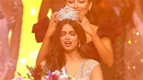 india s harnaaz sandhu becomes miss universe 2021 brings the crown home after 21 years