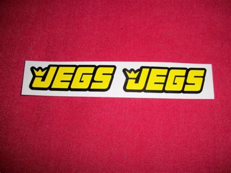 Jegs Racing And Performance Parts Sticker Decal Ebay